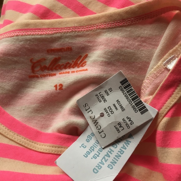 J Crew Crewcuts Sequin Bow Collectible Tee Top NWT - Picture 5 of 6